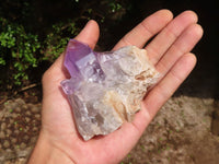 Natural Jacaranda Amethyst Clusters  x 6 From Mumbwa, Zambia - Toprock Gemstones and Minerals 