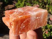 Natural New Sunset Orange Calcite Specimens  x 24 From Spitzkop, Namibia - Toprock Gemstones and Minerals 