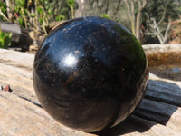 Polished Rare Iolite Spheres x 3 From Ambatofinandrahana, Madagascar