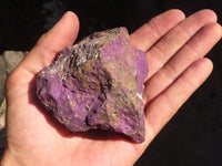 Natural Metallic Purpurite Cobbed Specimens  x 6 From Erongo, Namibia - Toprock Gemstones and Minerals 