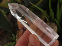 Polished Clear Quartz Crystal Points x 6 From Madagascar - TopRock