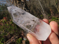 Polished Clear Quartz Crystal Points x 12 From Madagascar