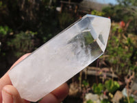 Polished Clear Quartz Crystal Points x 12 From Madagascar