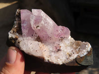 Natural Mixed Matrix Brandberg Quartz Specimens x 6 From Brandberg, Namibia