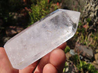 Polished Clear Quartz Crystal Points x 12 From Madagascar