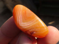 Polished  Carnelian Agate Tumble Stones  x 1 Kg Lot From Madagascar