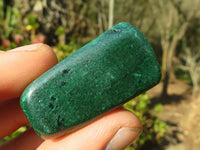 Polished  Small Malachite Free Forms x 20 From Congo