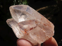 Natural Single Clear Quartz Crystals  x 35 From Zambia - TopRock