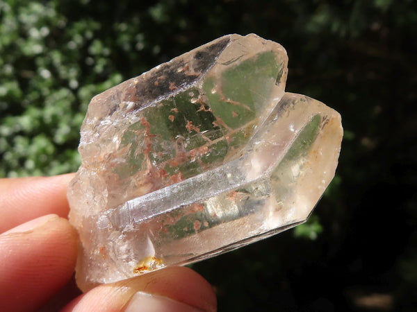 Natural Single Clear Quartz Crystals  x 35 From Zambia - TopRock