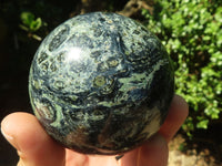 Polished Stromatolite / Kambamba Jasper Spheres  x 4 From Mahajanga, Madagascar - TopRock