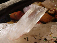 Natural Single Clear Quartz Crystals  x 35 From Zambia - TopRock