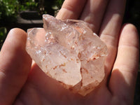 Natural Single Clear Quartz Crystals  x 35 From Zambia - TopRock