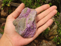 Natural Rough Stichtite & Serpentine Specimens  x 12 From Barberton, South Africa - Toprock Gemstones and Minerals 