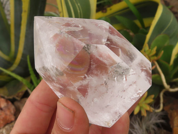 Polished Clear Quartz Crystal Points x 6 From Madagascar - TopRock