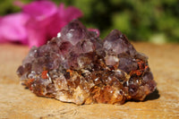 Natural Amethyst & Limonite Quartz Plates  x 11 From Kwaggafontein, South Africa - TopRock