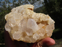 Natural Semi Optic Quartz Crystals On "Honeycomb" Matrix x 4 From Solwezi, Zambia - TopRock