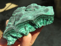 Natural Malachite Specimens x 3 From Congo