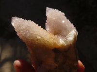 Natural Pale Lilac Spirit Quartz Crystals x 12 From Boekenhouthoek, South Africa