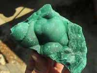 Natural Malachite Specimens x 3 From Congo