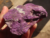 Natural Metallic Purpurite Cobbed Specimens  x 6 From Erongo, Namibia - Toprock Gemstones and Minerals 