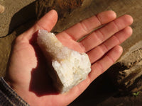 Natural Pale Lilac Spirit Quartz Crystals x 12 From Boekenhouthoek, South Africa