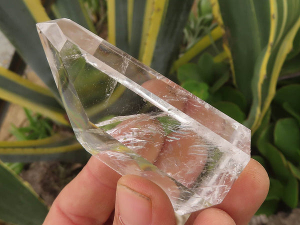 Polished Clear Quartz Crystal Points x 6 From Madagascar - TopRock