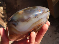 Polished Dendritic Agate Standing Free Form x 1 From Madagascar - Toprock Gemstones and Minerals 