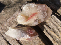 Natural Red Hematoid Quartz Crystals x 35 From Karoi, Zimbabwe