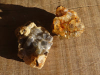 Natural Limonite Quartz Clusters x 24 From Solwezi, Zambia