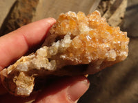 Natural Limonite Quartz Clusters x 24 From Solwezi, Zambia