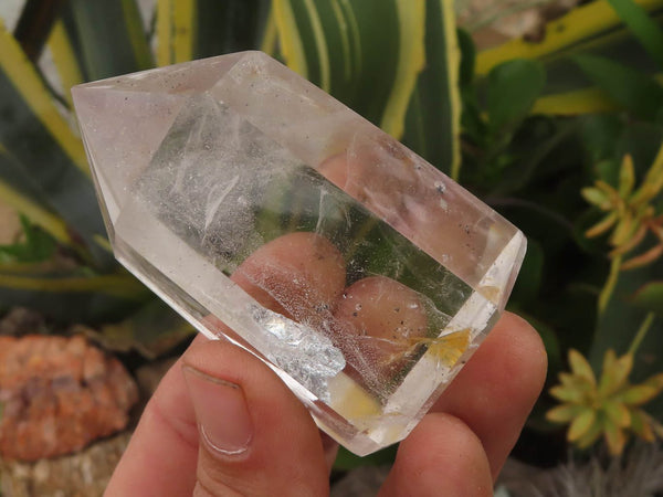 Polished Clear Quartz Crystal Points x 6 From Madagascar - TopRock