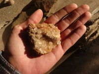 Natural Limonite Quartz Clusters x 24 From Solwezi, Zambia