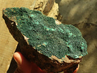 Natural Crystalline Malachite Specimens  x 3 From Congo