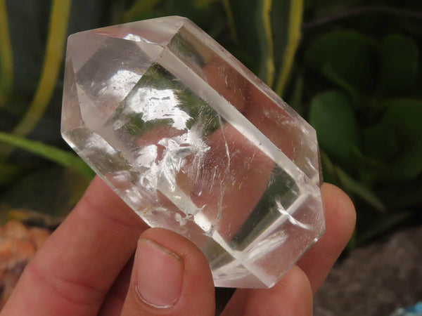 Polished Clear Quartz Crystal Points x 6 From Madagascar - TopRock