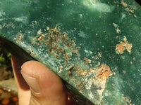 Polished Green Mtorolite / Emerald Chrome Chrysoprase Plates  x 2 From Mutorashanga, Zimbabwe - TopRock