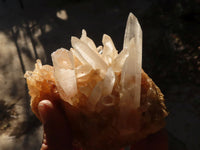 Natural Quartz Crystal Clusters  x 2 From Madagascar