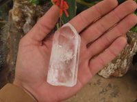 Polished Clear Quartz Crystal Points x 6 From Madagascar - TopRock