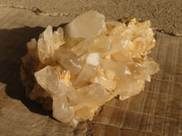 Natural Quartz Crystal Clusters  x 2 From Madagascar