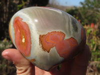 Polished Polychrome Jasper Domed Pieces  x 4 From Madagascar