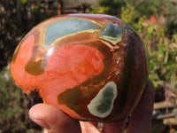 Polished Polychrome Jasper Domed Pieces  x 4 From Madagascar