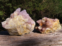 Natural Spirit Quartz Clusters x 2 From Boekenhouthoek, South Africa - TopRock