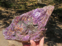 Natural Extra Large Rough Stichtite & Serpentine Specimens  x 2 From Barberton, South Africa - TopRock