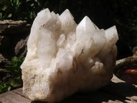 Natural Large White Phantom Quartz Cluster  x 1 From Madagascar - TopRock