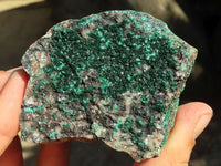 Natural Crystalline Malachite Specimens  x 2 From Congo - Toprock Gemstones and Minerals 