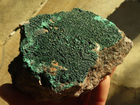 Natural Crystalline Malachite Specimens  x 3 From Congo