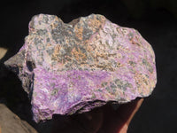 Natural Rough Stichtite & Serpentine Specimens x 2 From Barberton, South Africa