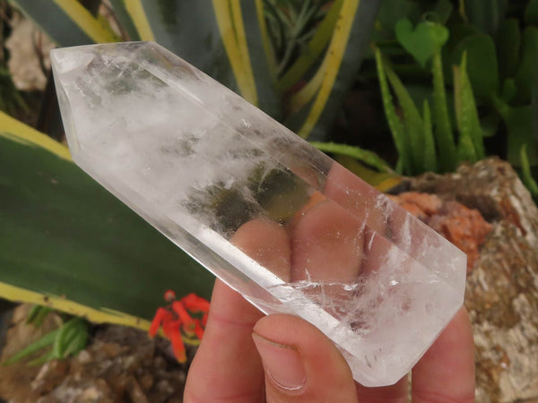 Polished Clear Quartz Crystal Points x 6 From Madagascar - TopRock