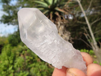 Natural Clear Etched Quartz Crystals  x 24 From Mpika, Zambia - Toprock Gemstones and Minerals 