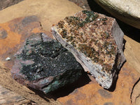 Natural Rare Libethenite Crystal Specimens  x 6 From Congo - TopRock