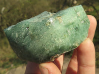 Polished Mtorolite Emerald Chrome Chrysoprase Plates x 24 From Mutorashanga, Zimbabwe - TopRock